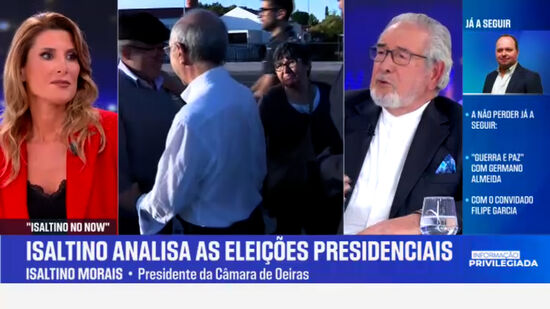 Isaltino no NOW | 14 de novembro