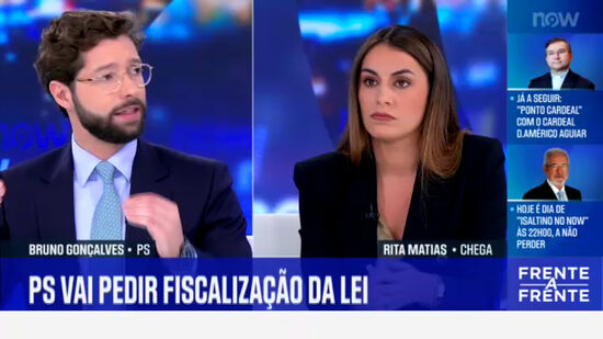 Frente a Frente | Bruno Gonçalves (PS) e Rita Matias (Chega)