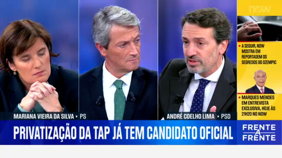 Frente a Frente | Mariana Vieira da Silva (PS) e André Coelho Lima (PSD)
