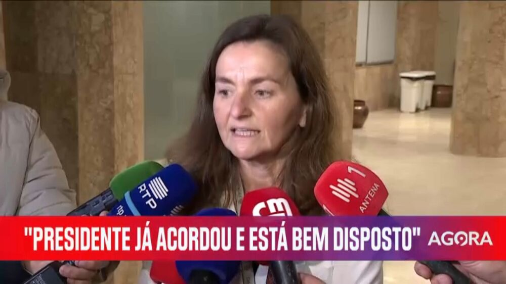 «O Presidente já está acordado e bem-disposto (...) Previsivelmente vai ficar cá dois a três dias»