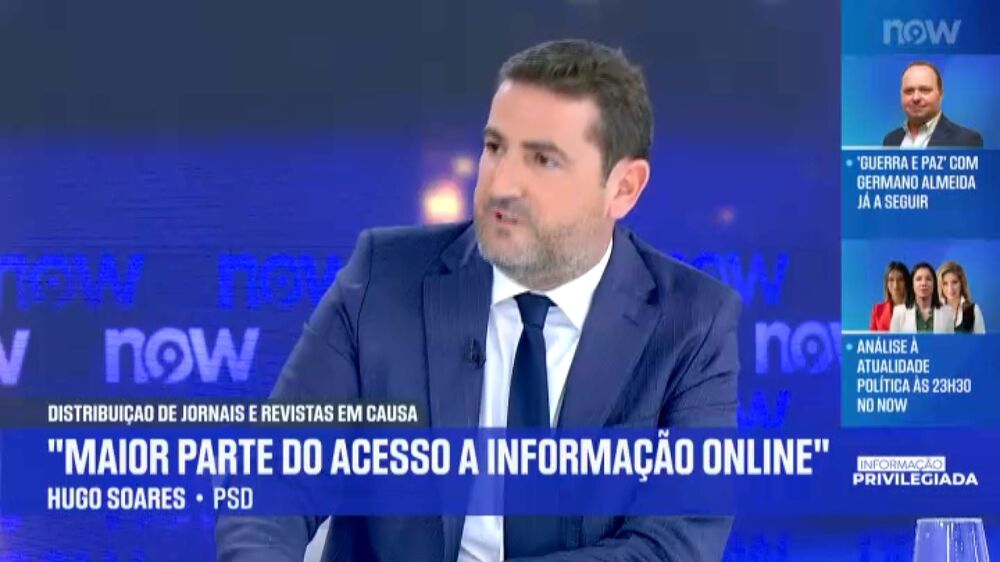 Hugo Soares: «No interior é onde se vende menos jornais e onde fica mais caro lá levá-los» 
