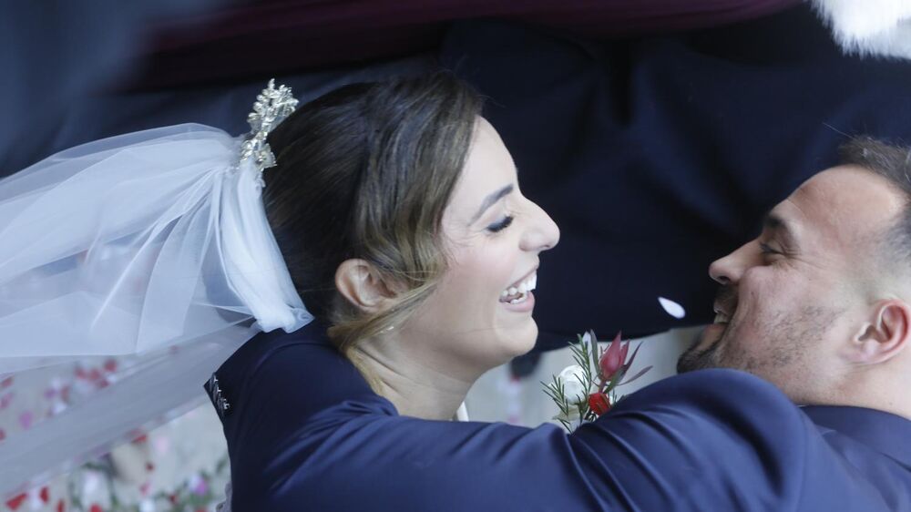 Rita Matias casou na igreja onde os avós se uniram