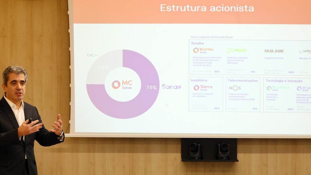 Luís Moutinho, CEO da Sonae, no 40.º aniversário do Continente 