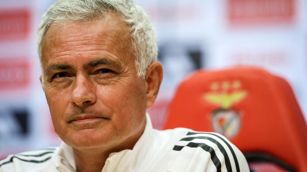 José Mourinho em conferência