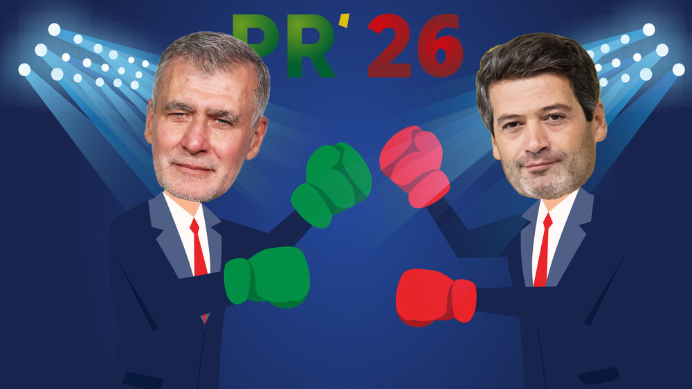 Gouveia e Melo e André Ventura num ringue para as presidenciais de 2026