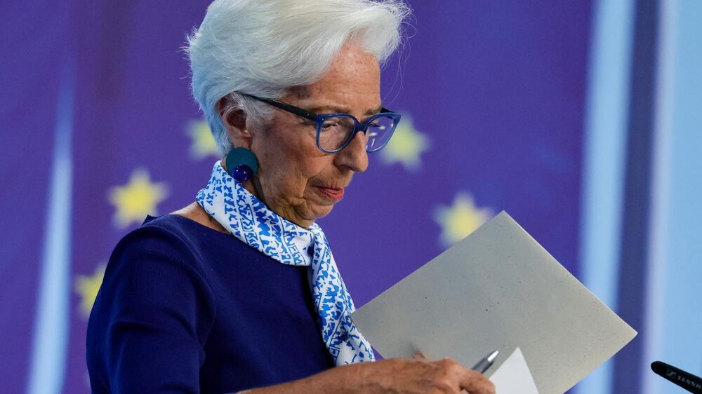 Christine Lagarde, presidente do BCE