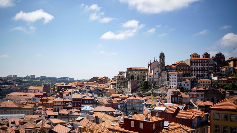porto cidade ruas casas predios