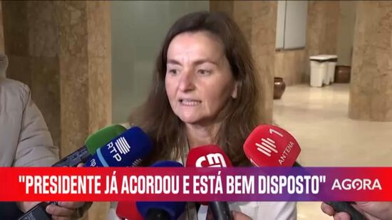 «O Presidente já está acordado e bem-disposto (...) Previsivelmente vai ficar cá dois a três dias»