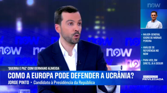 Entrevista a Jorge Pinto no Guerra e Paz