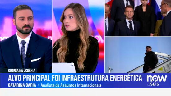 Macron volta a assumir «o papel de pivot» nas reuniões para a paz na Ucrânia, diz Catarina Caria