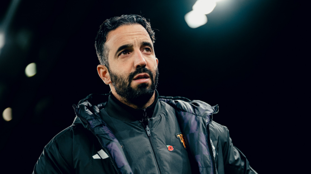 Ruben Amorim, treinador do Manchester United