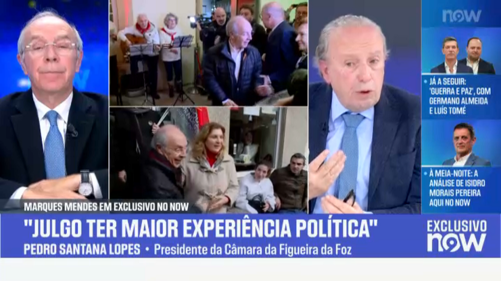 ‘Percepções e Realidades’ de Santana Lopes, lidera em horário nobre