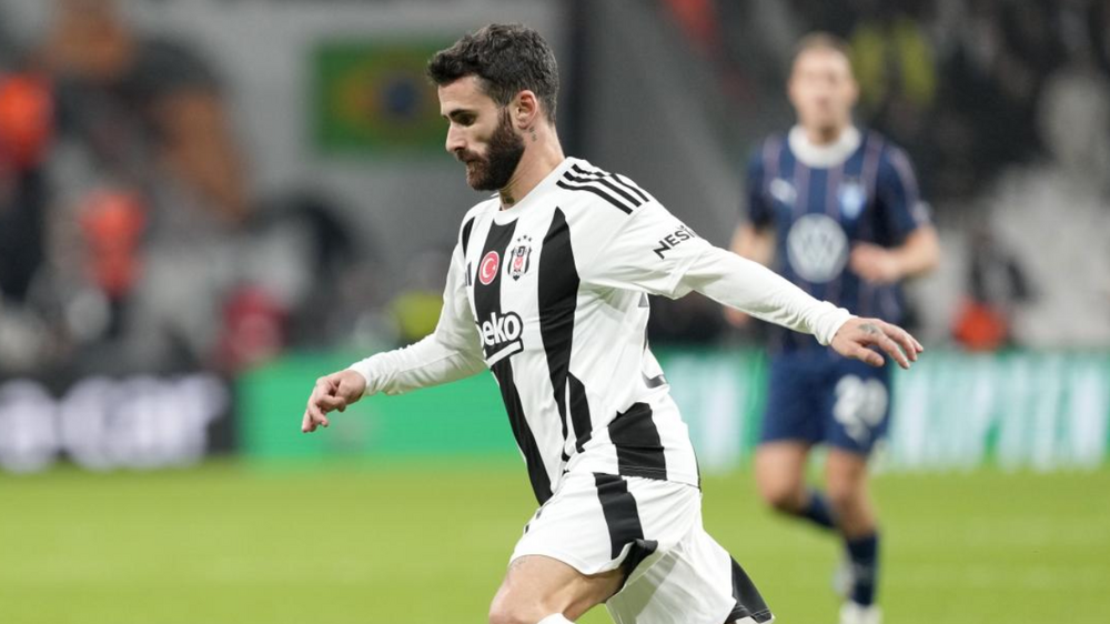 Rafa Silva em ação durante um jogo do Besiktas