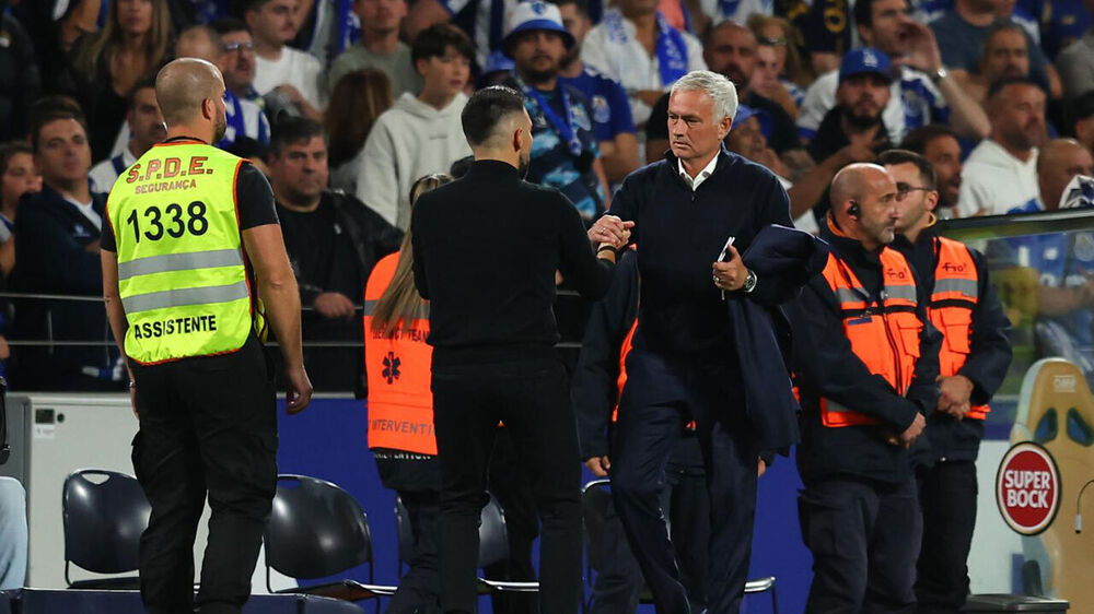 Farioli e José Mourinho