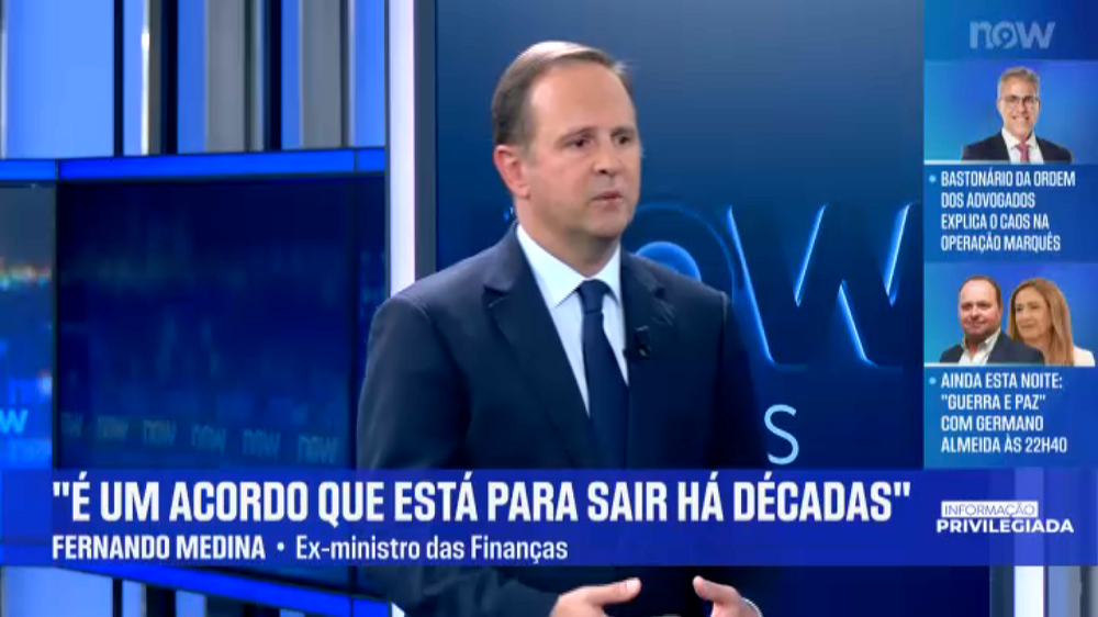 'É uma eleição em que está tudo em aberto', diz Fernando Medina sobre presidenciais 
