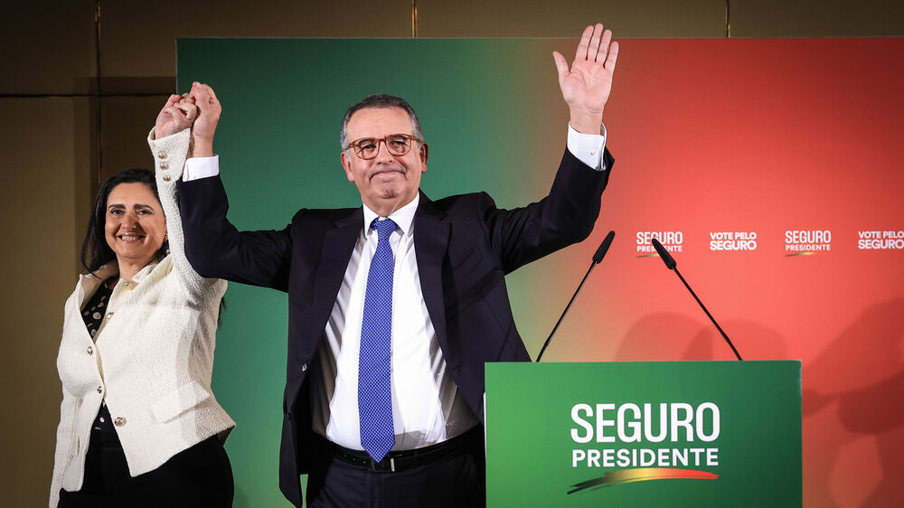 António Seguro e Margarida Sousa Uva num evento político