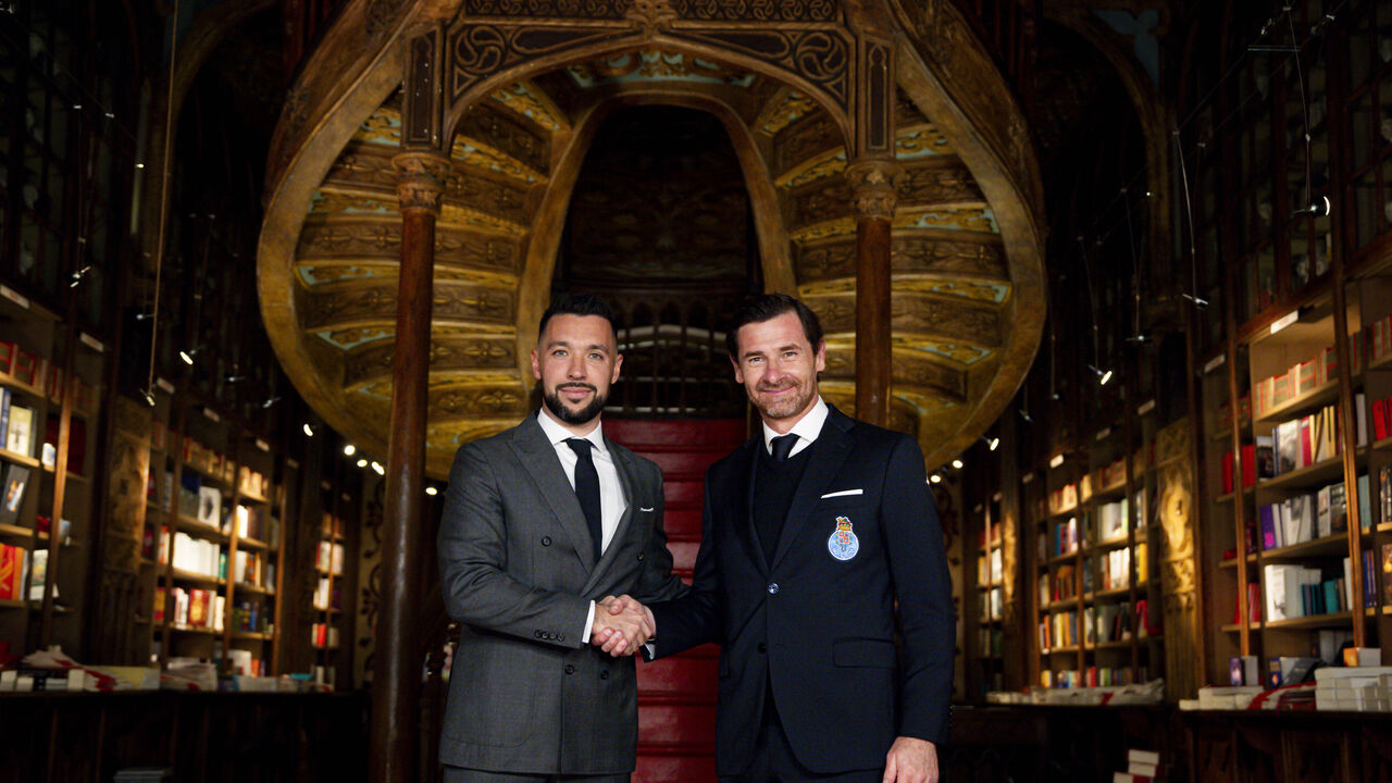 As primeiras imagens de Farioli após renovar com o FC Porto