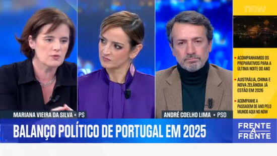 Frente a Frente | Mariana Vieira da Silva (PS) e André Coelho Lima (PSD)