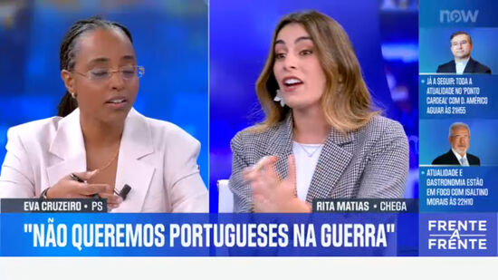 Frente a Frente | Eva Cruzeiro (PS) e Rita Matias (Chega)
