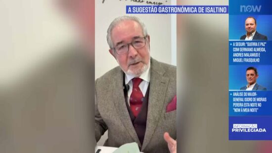 Sugestão gastronómica de Isaltino Morais: 'Alma Lusa', em Linda-a-Velha