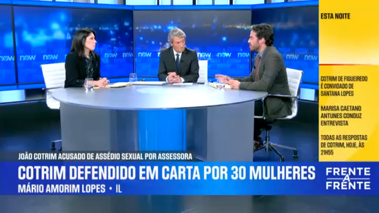 Cotrim nega dar apoio a André Ventura: «Não é homem de cair neste tipo de confusões mentais» 