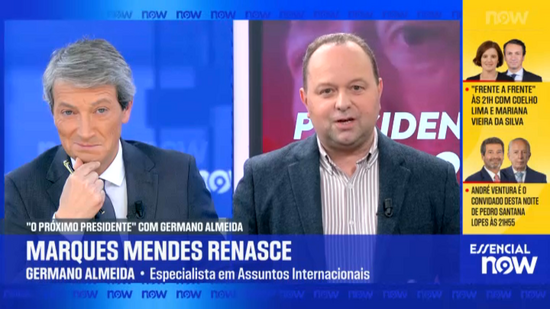 Sondagem NOW: «Não está nada certo, mas há uma tendência que André Ventura passa à segunda volta» 