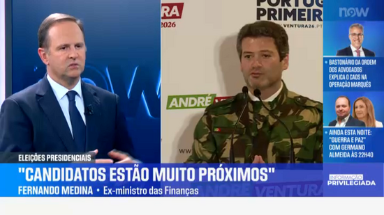 Campanha das presidenciais é «a confirmação da inutilidade absoluta das candidaturas à esquerda do PS», diz Fernando Medina
