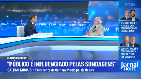 “Sondagens são estratégia, não são política”, defende Isaltino Morais 