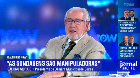 Isaltino no NOW | 16 de janeiro