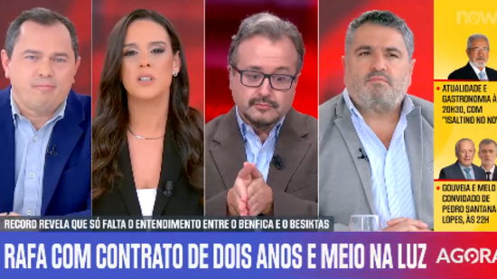 Rafa volta a ficar fora das opções do Besiktas com o Benfica à espera