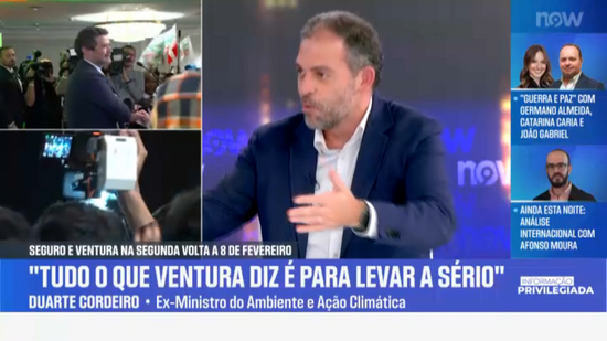 «Tudo o que Ventura diz é para levar a sério»: Duarte Cordeiro