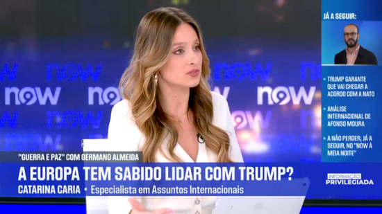 Primeiro ano de Trump foi «disruptivo, consequencialista e revisionista»: Catarina Caria 