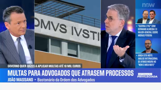 Multas para advogados que atrasem processos «não é uma proposta equilibrada nem justa», diz Bastonário da Ordem dos Advogados