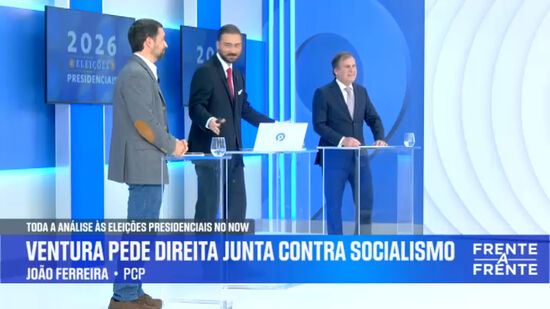 Frente a Frente | João Ferreira (PCP) e Bruno Mascarenhas (Chega)