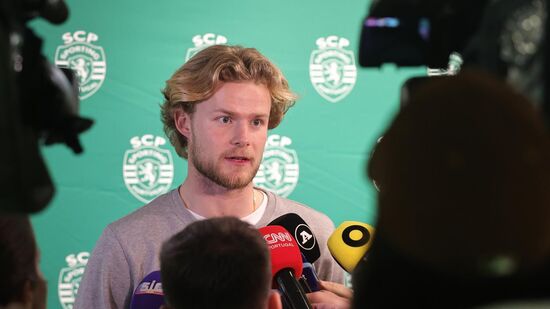 Hjulmand assume 'honra' por jogar 'oitavos' da 'Champions' pelo Sporting