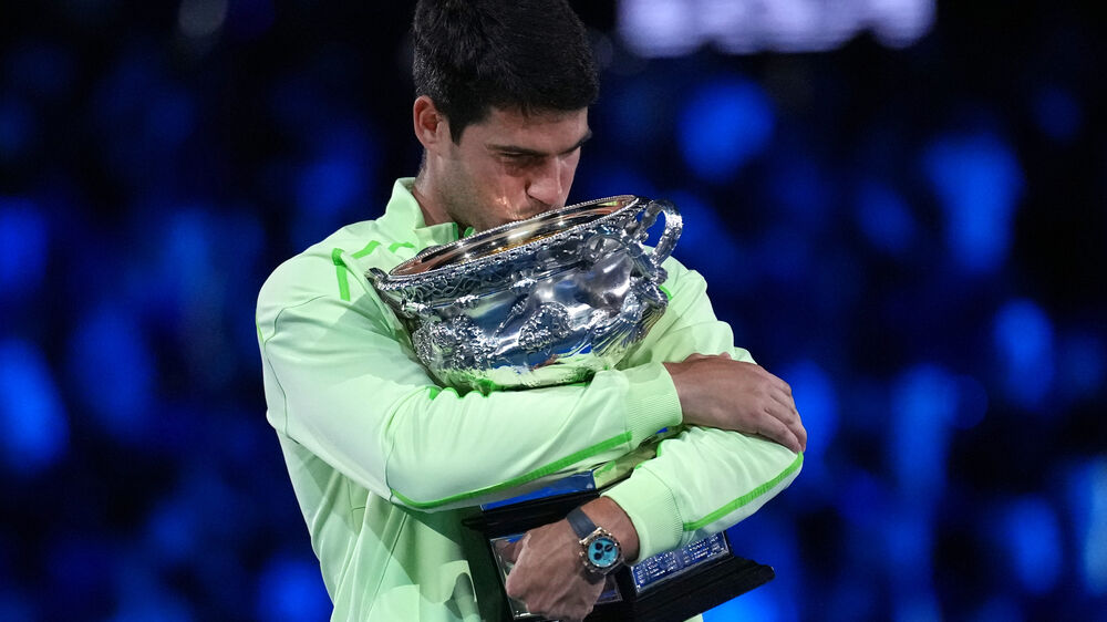 Carlos Alcaraz venceu o Open da Austrália 