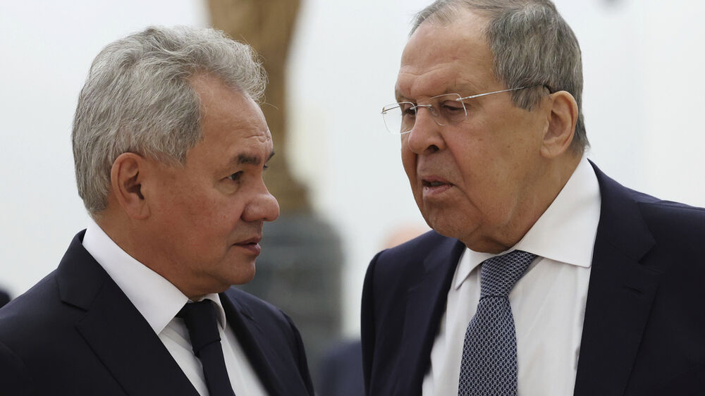 Sergei Shoigu e Sergey Lavrov