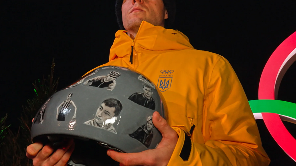 Vladyslav Heraskevych foi esta quinta-feira banido da competição nos Jogos Olímpicos