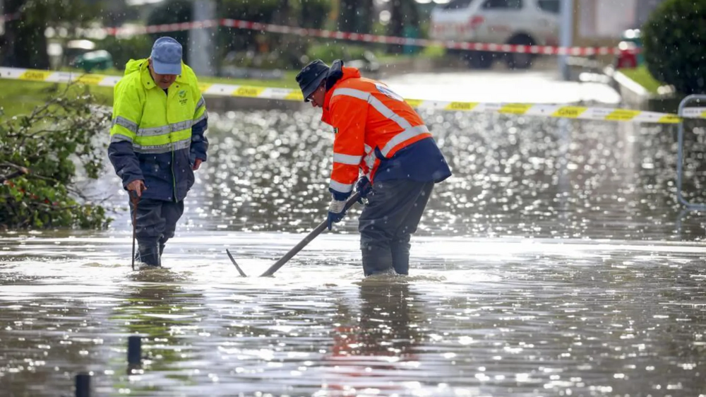 Chuva intensa causou inundações 