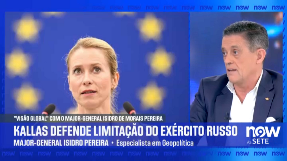 Guerra na Ucrânia: «Europa através de Kaja Kallas começa a falar grosso» 