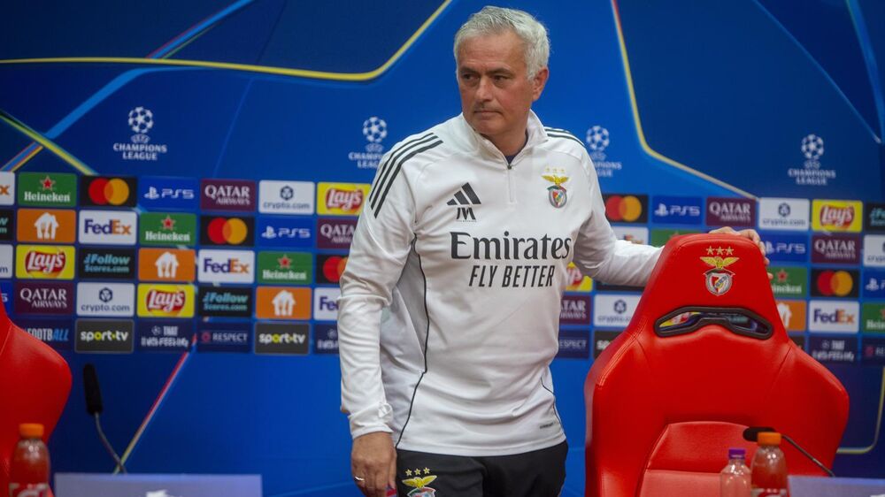 Mourinho na Luz para o Benfica-Real Madrid da Champions