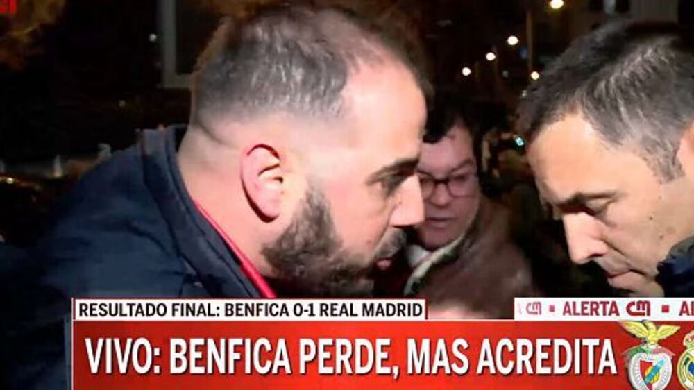 Sindicato condena agressões a jornalistas da CMTV por assessor e adeptos do Benfica