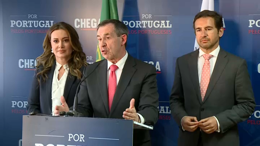 Chega diz que “vai ser implacável no escrutínio” do novo ministro da Administração Interna 