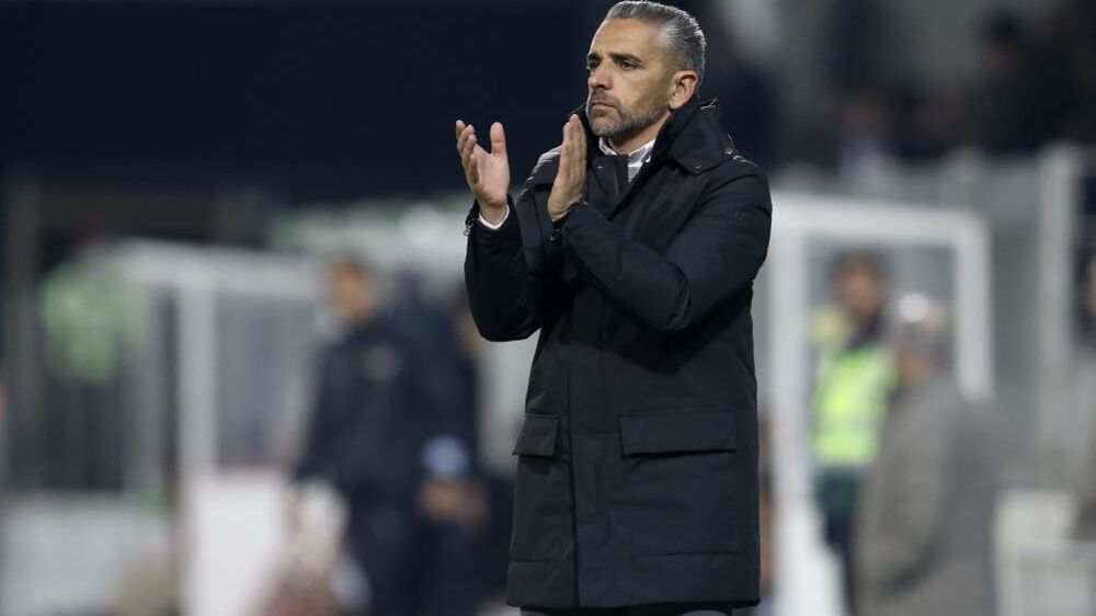 Rui Borges, treinador do Sporting