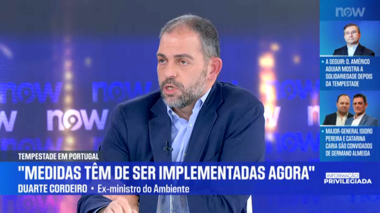 Mau tempo: Governo «não pode ficar agarrado às medidas que criou» 