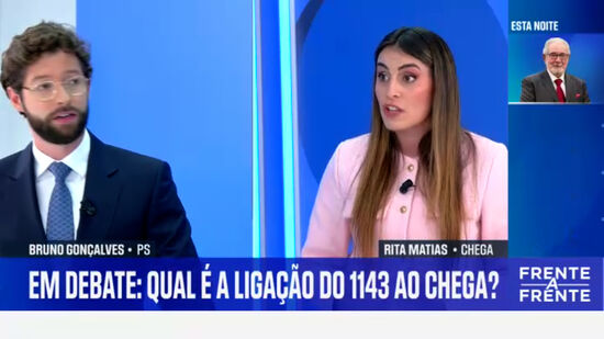 Frente a Frente | Bruno Gonçalves (PS) e Rita Matias (Chega)