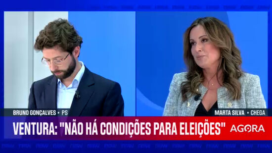Frente a Frente | Bruno Gonçalves (PS) e Marta Silva (Chega) 
