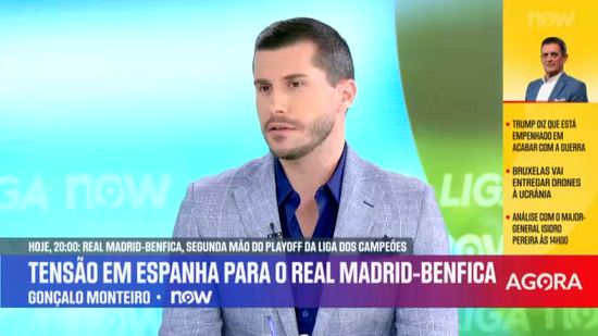 Prestianni insultado em Madrid: «Nunca vi adeptos rivais a serem fofinhos» 