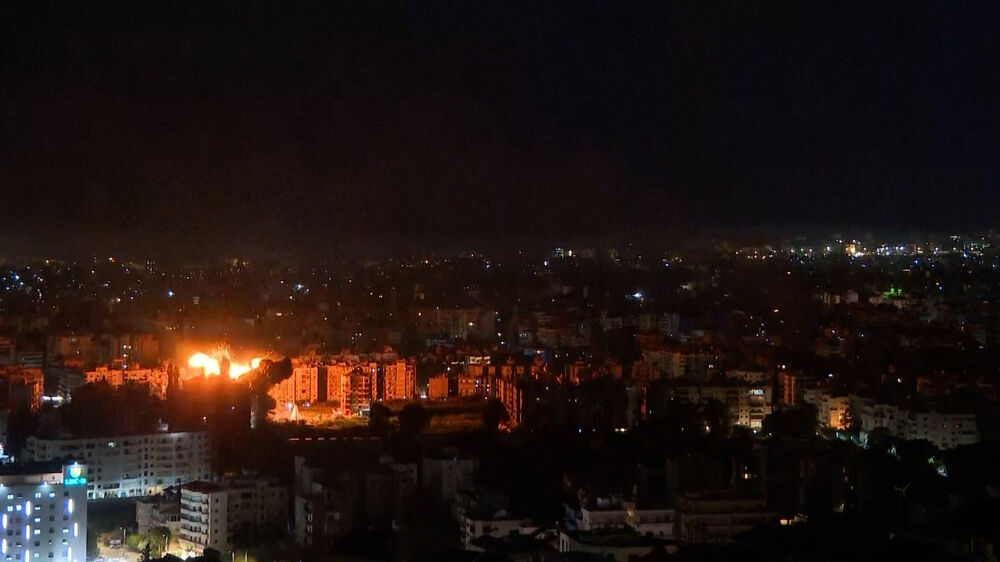Israel lança ataques noturnos contra várias zonas de Beirute 