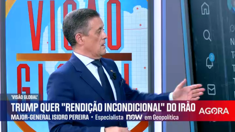 «Podíamos imaginar rendição incondicional do Irão caso ficasse completamente destruído» 